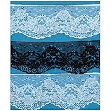 DENTELLE RASCHEL RIGIDHAUTEUR CM.6.5100% PAPRIX POR PAQUET MT.20PRODUCTION ITALIENNE
