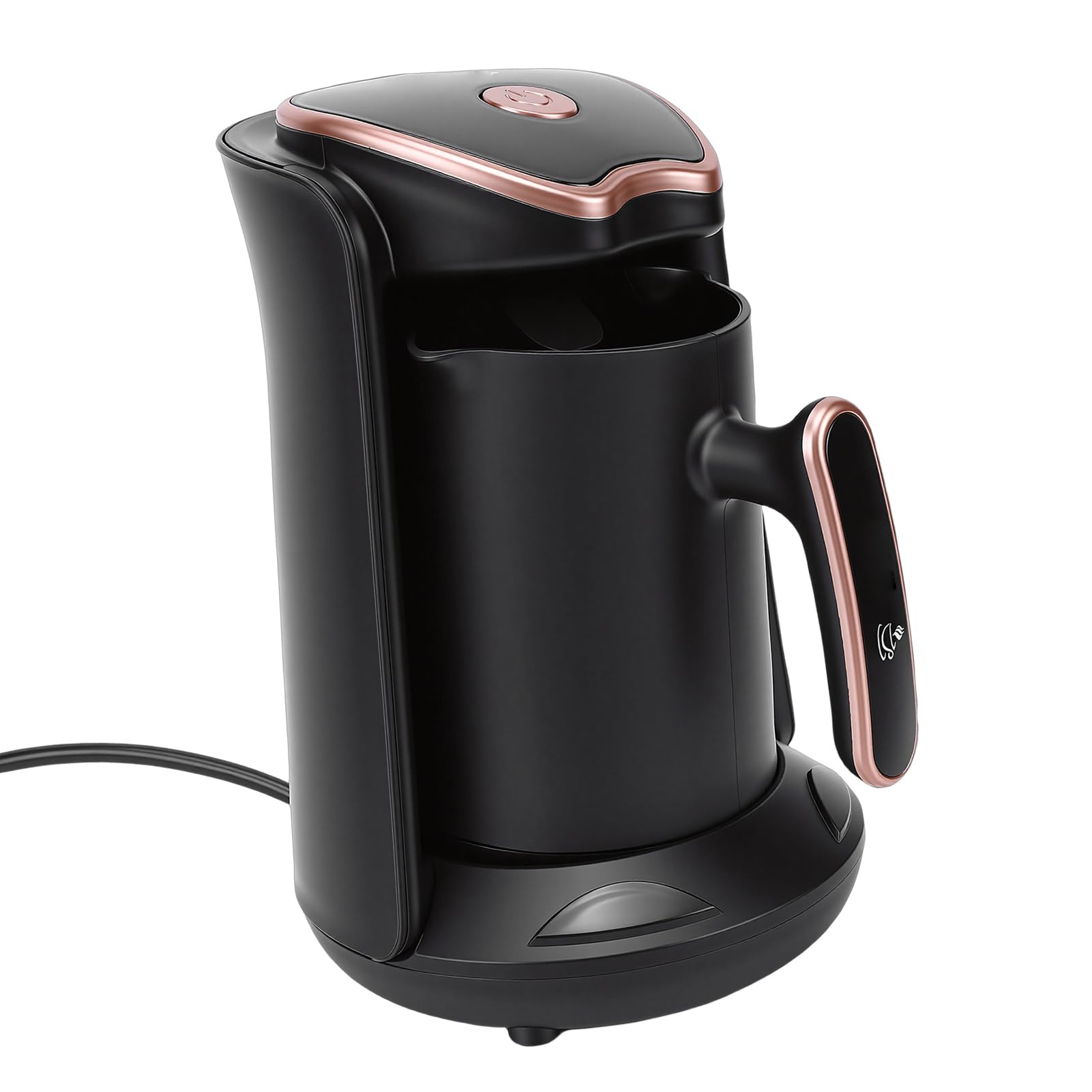 FTVOGUE Macchina Elettrica per Caffè Turco Caffettiera Automatica (Spina