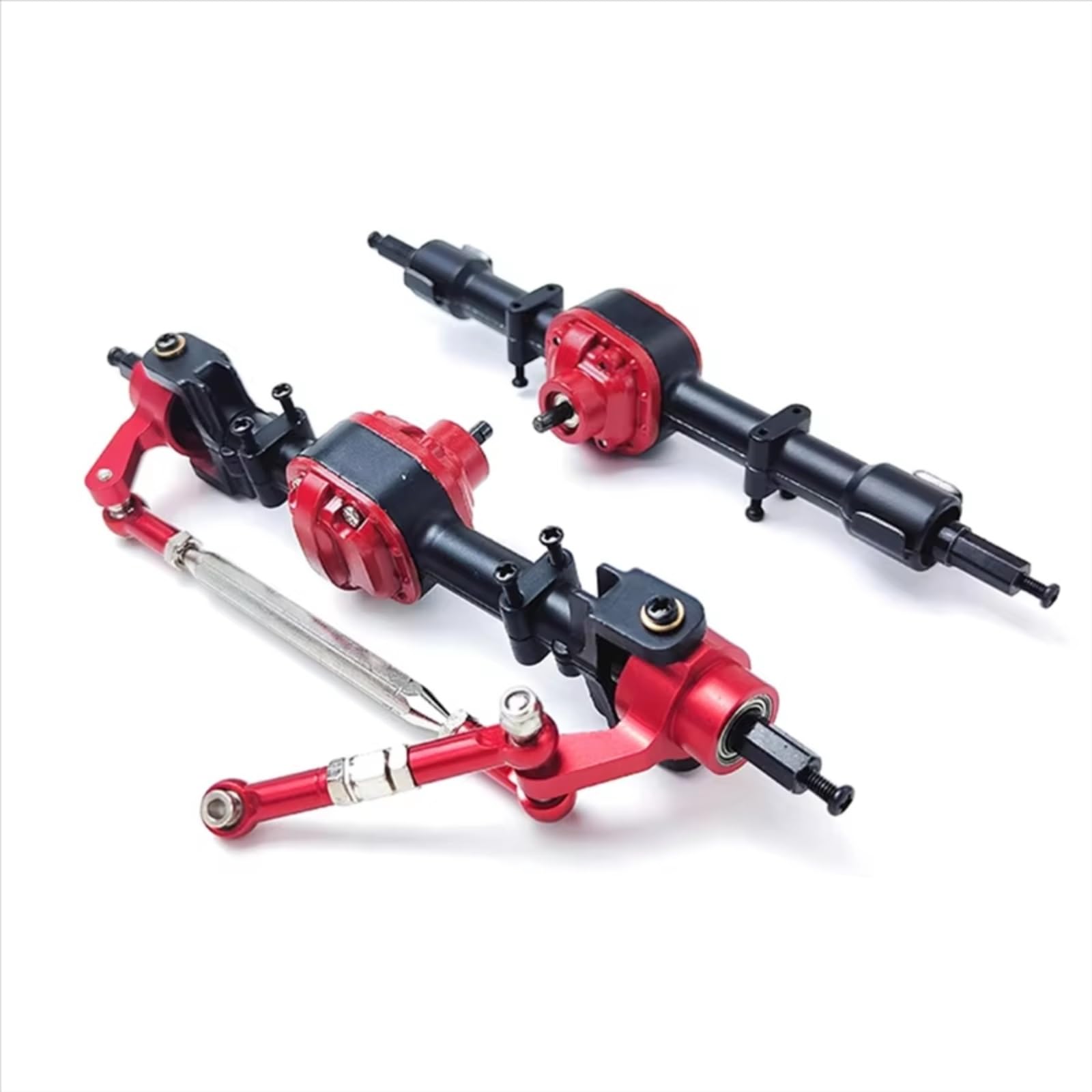 Compatibile Con MN Mang Cow Per MN82 LC79 RC Truck Car Upgrade Parts Accessori Di Ricambio 2 Pezzi Assale Anteriore Posteriore Ingranaggi In Metallo Accessori