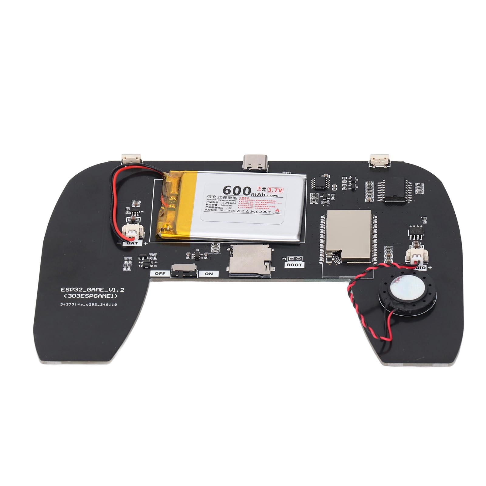 Walfront Consola de Juegos FC Módulo de Consola de Juegos de Portátil Retro con Pantalla TFT de 2, 4 Pulgadas Sonido MP3 y Batería de 600 MAh para Tiempo Libre [video game]