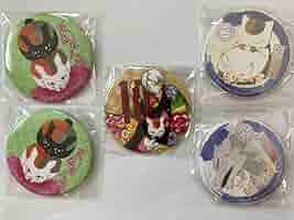 Amazon.co.jp: 夏目友人帳 ニャンコ先生 原画展缶バッジ ナンジャ缶 