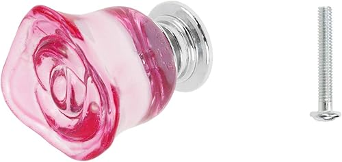 Miniatura 8 de Geesatis 6 pomos de puerta para armario, pomos retro de piedra natural para decoración de cocina del hogar, con tornillos de montaje, amatista