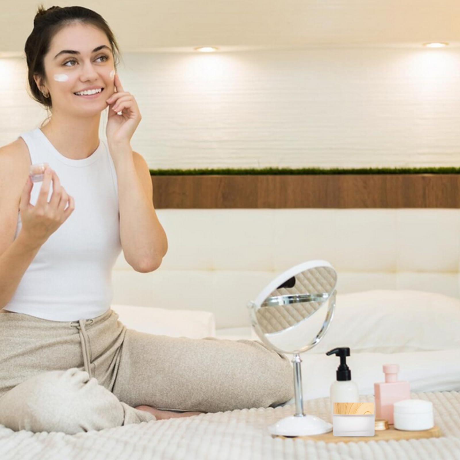 10 Barattolini Vetro 5 Ml Per Cosmetici - Contenitori Trasparenti Per Creme, Balsami E Polveri - Foto 7