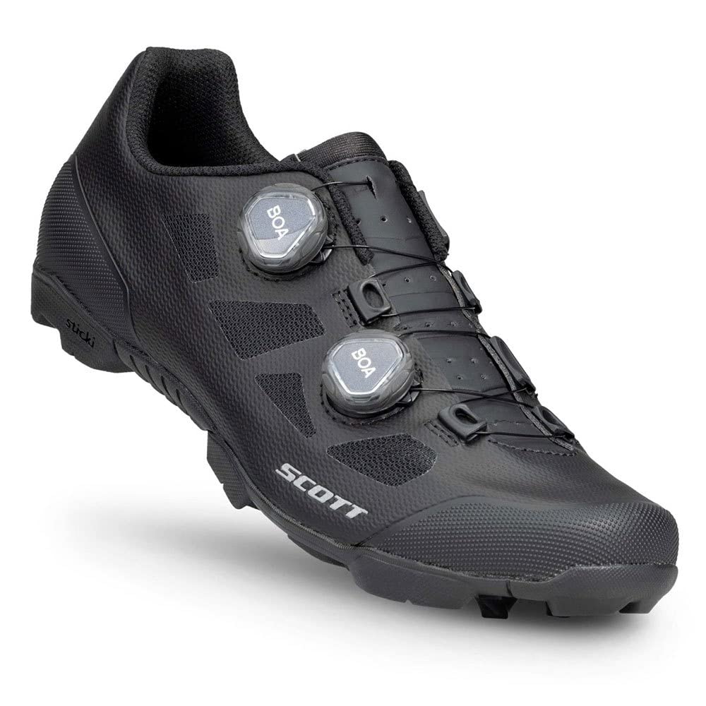 Scott MTB Vertec 2026 - Scarpe da ciclismo, colore: nero opaco, Nero , 41 EU