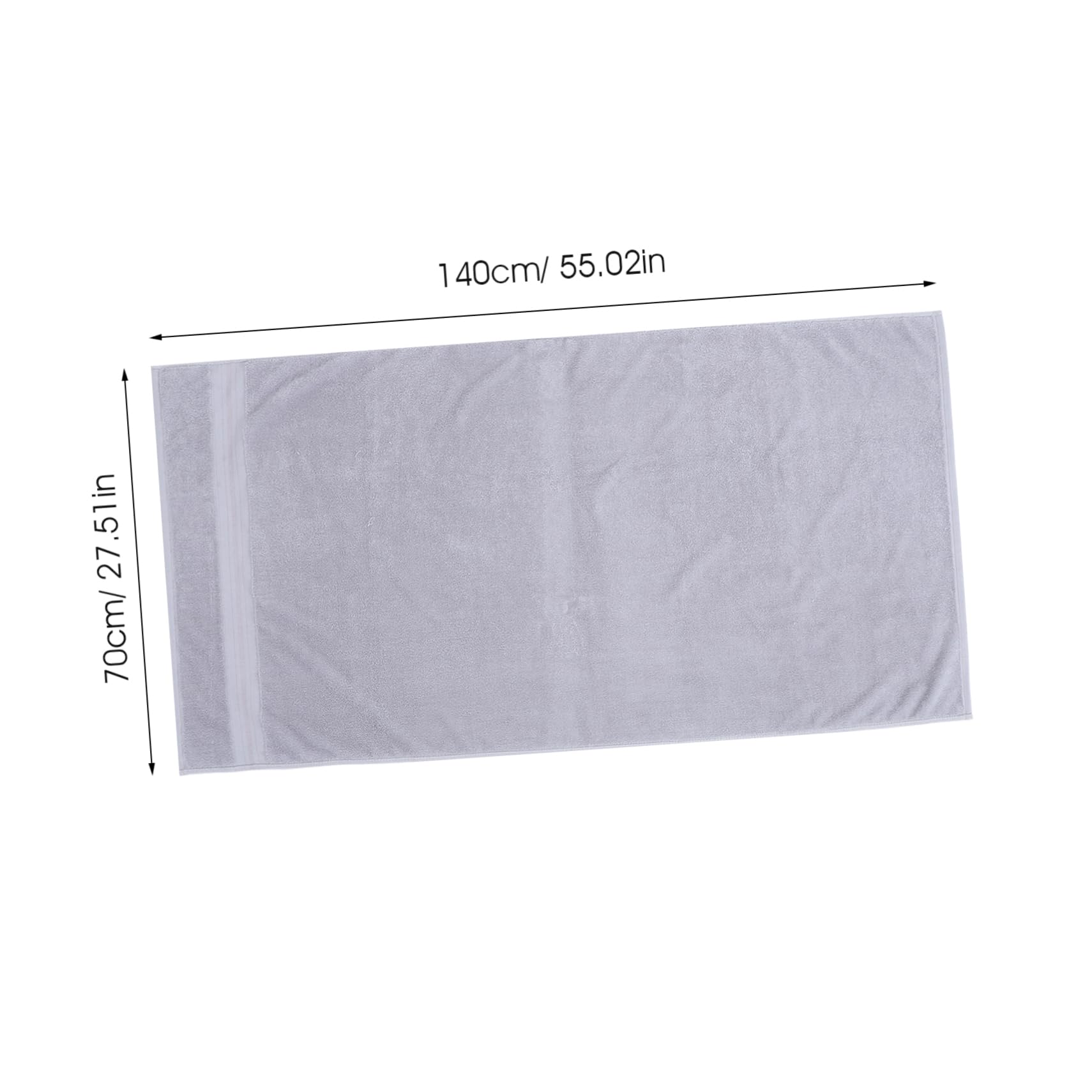 HOLIDYOYO Cotton Bath Towel Oversized Absorbent Shower Towel for and Hotel Use Soft and Comfortable Cotton for Daily Bathing and Pool Relaxation