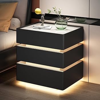 Amazon.co.jp: エレガントなベッドサイドテーブル スマートベッド