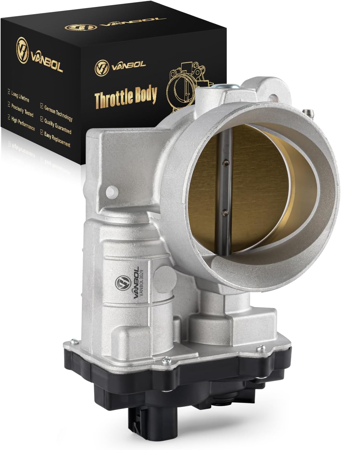 Electronic Throttle Body Fit for 2003-2007 Chevy Silverado Suburban Express Avalanche Tahoe Trailblazer GMC Sierra Yukon Envoy Savana Cadillac Escalade ESV EXT H2 NPR V8 4.8L 5.3L 6.0L 12570800