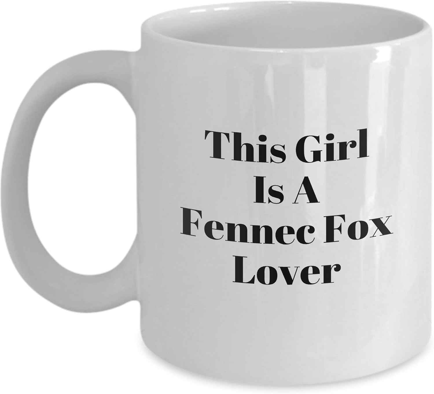 N\A Tazas de la Novedad para los Amantes de los Animales de Fennec Fox - Ideas de la Taza de café para los dueños de Mascotas Mujeres, mamás, Madres, Abuela, Esposa