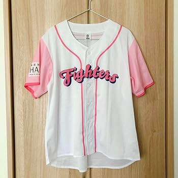 北海道日本ハム　ファイターズ　初代　ガールズ　ユニフォーム　桜　ピンク　桃色 北海道日本ハム ファイターズ 初代 ガールズ ユニフォーム 桜 ピンク