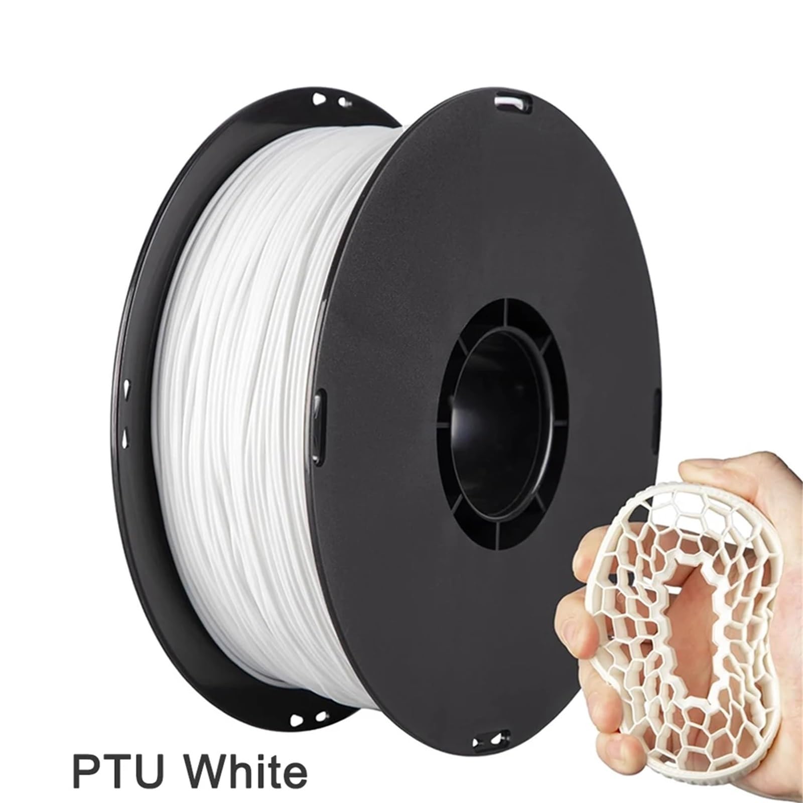 1.75mm Flexible TPU White 3D Printer Filament 1.75mm 200g 500g 1kg Elastic TPU black Material Extrudeuse Filament 3D Sublimation (TPU Green 1Kg)