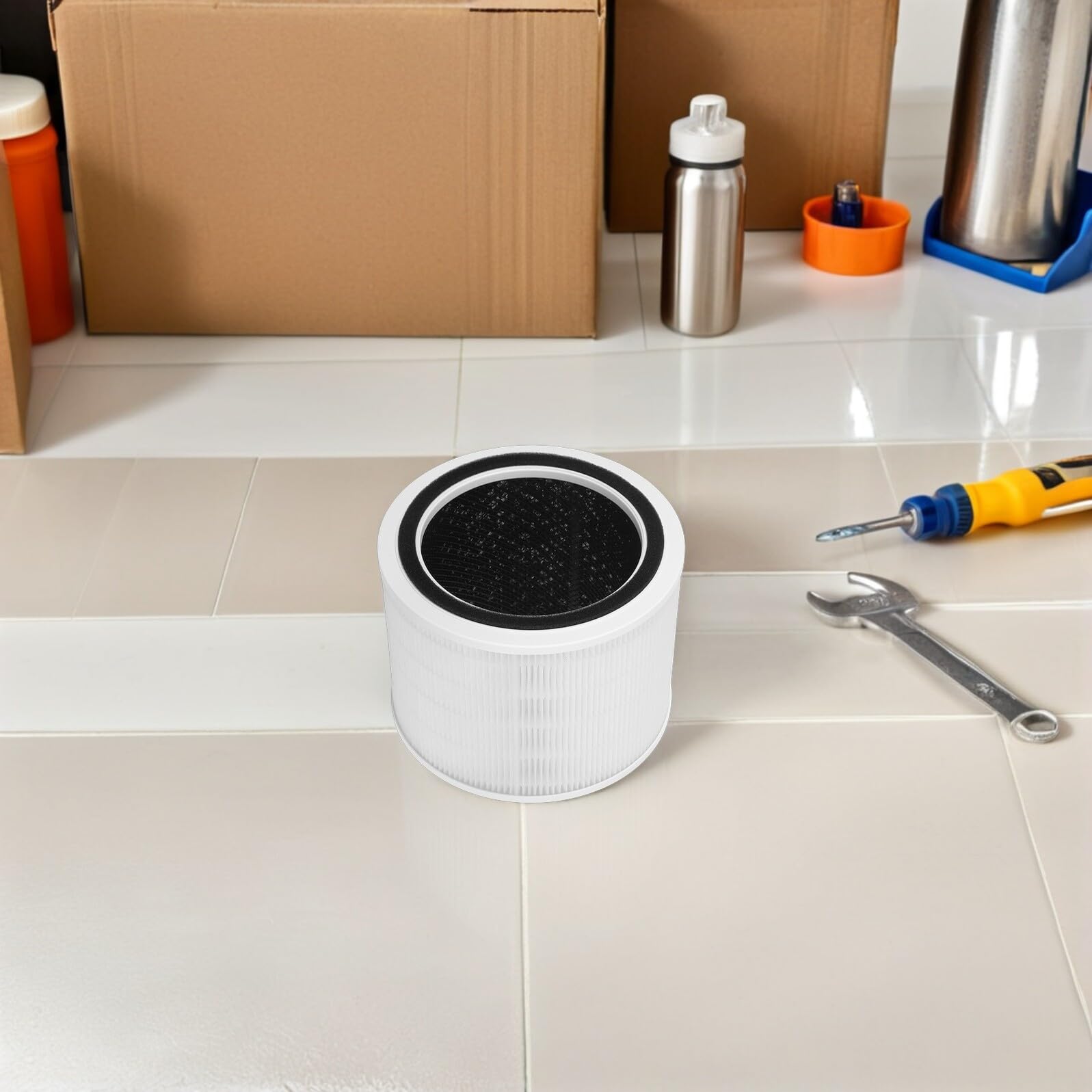 DECHOUS Filtri di Ricambio H13 per Purificatore 200S Set 2 Pezzi con Filtro Hepa e Carbone Attivo Accessori per Purificatori Aria Domestici e Uffici Sostituzione Semplice e Filtrazione