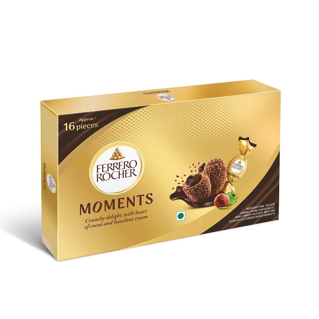 Ferrero Rocher Moments, Hazenut flavor, 16 pralines Pcs 92.8gm (B0D33KCJQ3) Amazon Price History, Amazon Price Tracker