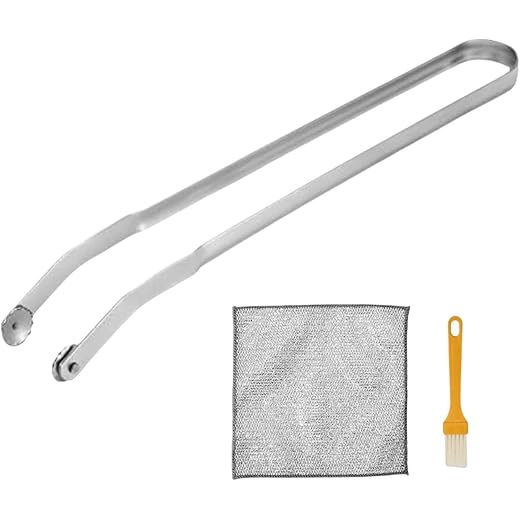 BBQ Sausage Tongs with Wheels