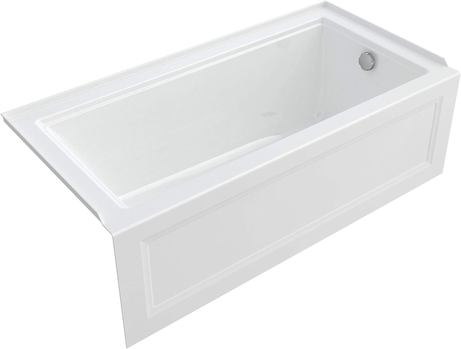 Town Square S 60"x30" Bathtub- Right Drain in White