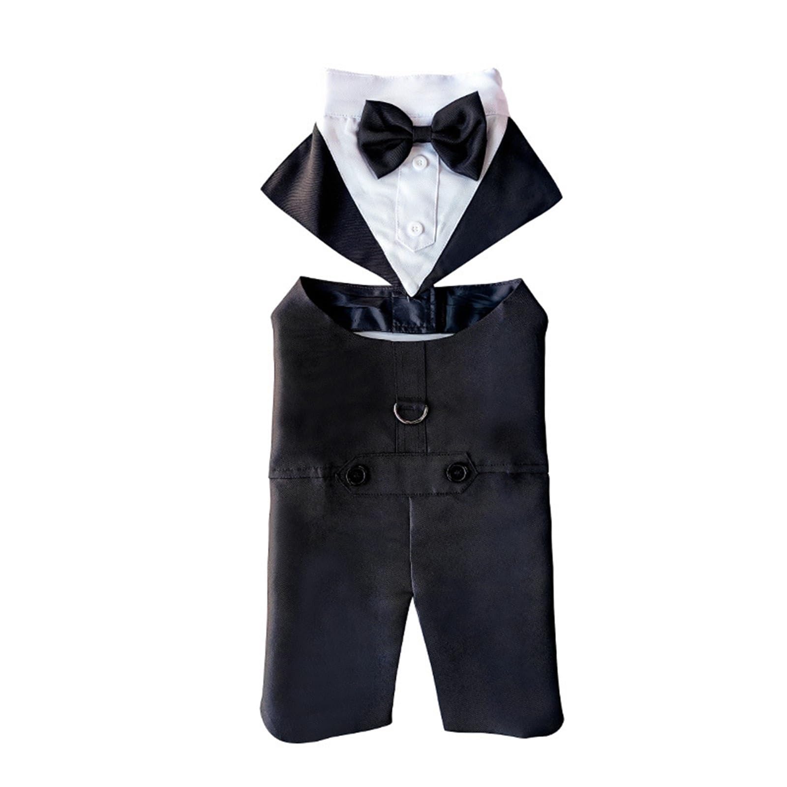 Costume de smoking pour chien de grande taille costume de cérémonie de mariage
