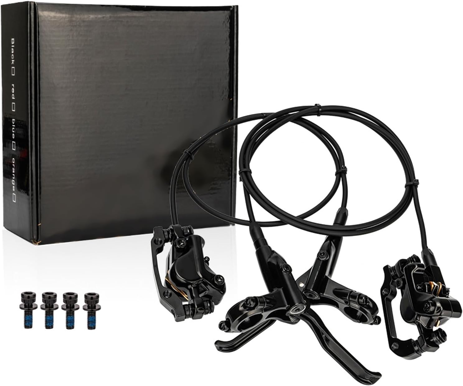 Efficient Aluminum Hydraulic Brake Mountain Bike Hydraulic Disc Brake Calipers for Cycling Enthusiasts