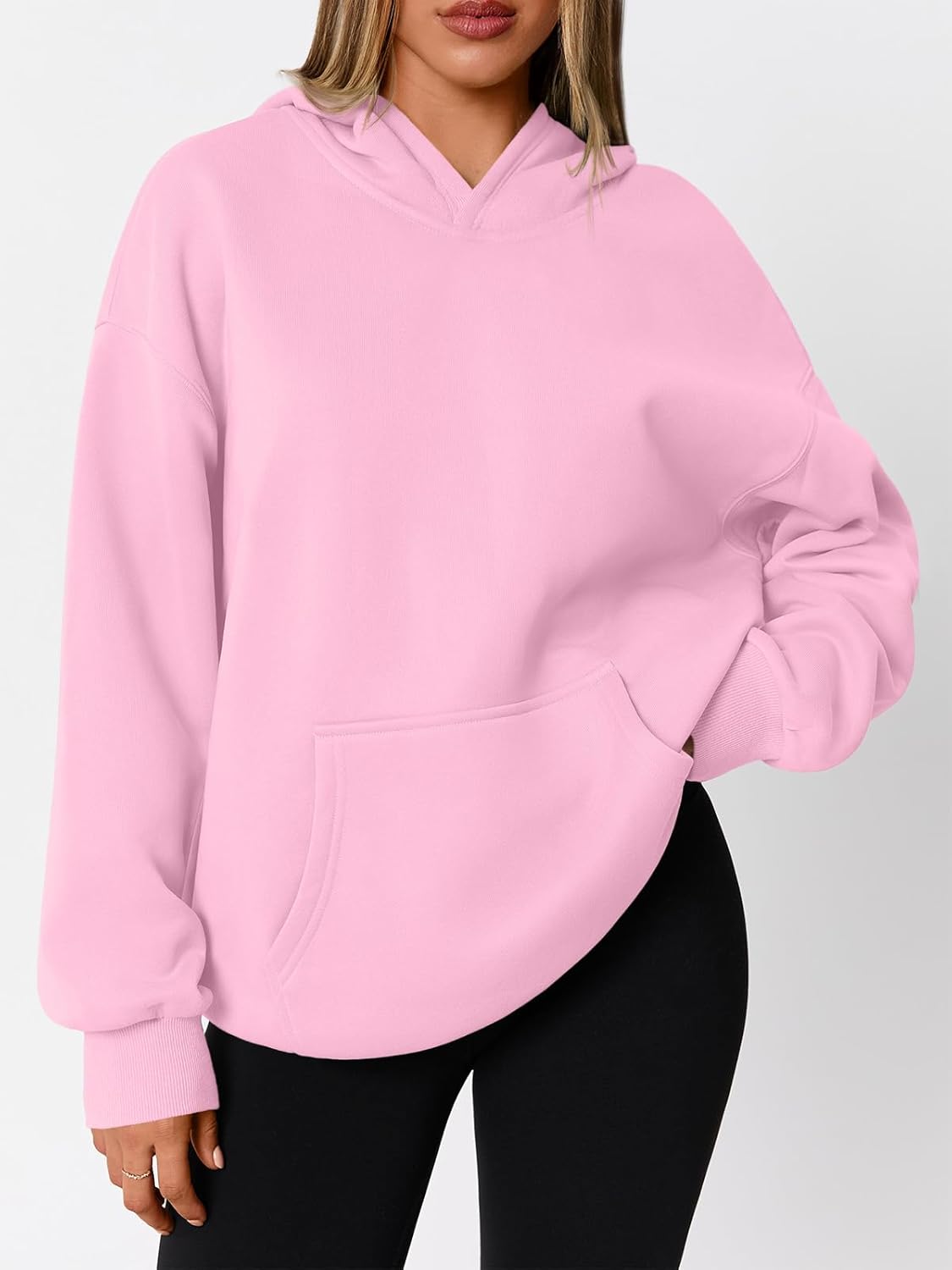 WYNNQUE Hoodies for Women Oversized Sweatshirts Fall Fashion Outfits 2026 Casual Sweaters Tops Fleece Workout Winter Clothes - Image 2