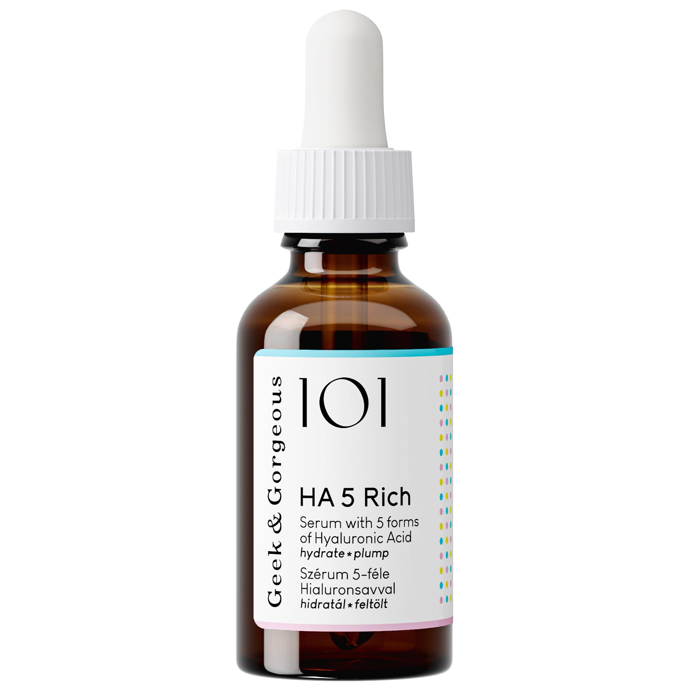 Geek & Gorgeous Hydration Heroes – Double Hydration Duo – HA 5 Rich (30 ml) + Liquid Hydration Mini (50 ml)