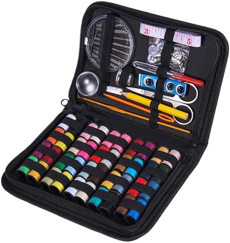 JSEIAJB Creative Hand Sewing Tools Travel Sewing Box Home Portable Sewing Box Sewing Kit