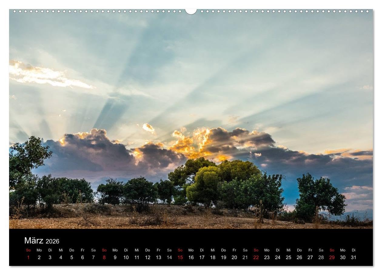 Peloponnes - Einladung zum Chillen (hochwertiger Premium Wandkalender 2026 DIN A2 quer), Kunstdruck in Hochglanz: Peloponnes - Eine Einladung zum chillen und kulturen (CALVENDO Orte)
