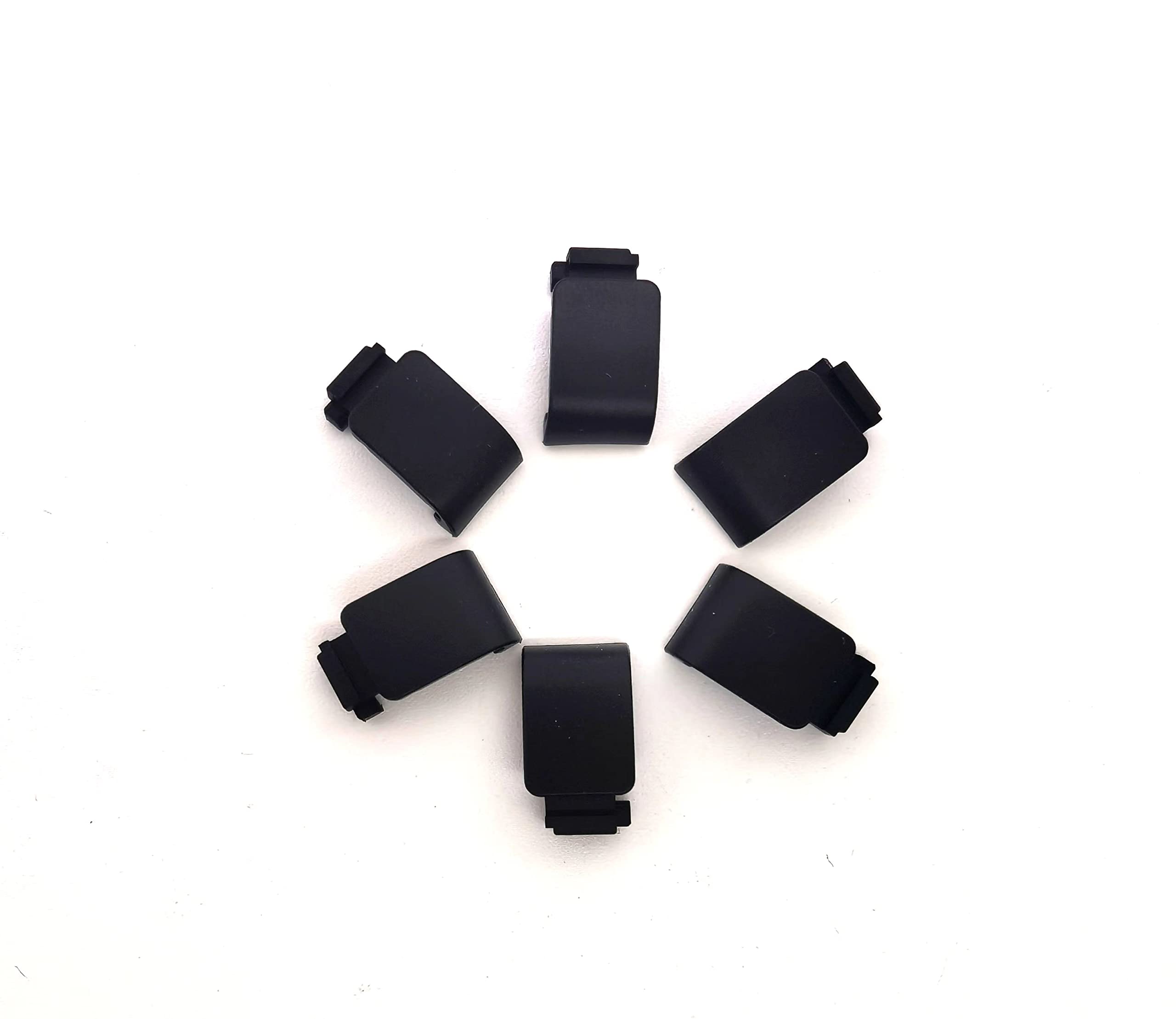 1 Uds Compatible con Canon EOS 77D 800D for EOS 9000D Cubierta de Goma for Puerta de Cable de cámara, Goma pequeña for casa de batería