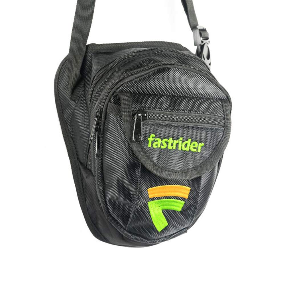 DQMEN Leg Bag, Portable Drop Leg Bag Outdoor Sports Waist Pack Leg Bag for Motorcycle Cycling Riding Outdoors Camping (B-Black)