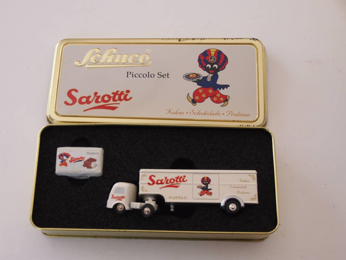 Amazon.co.jp: Schuco Piccolo-Set 1/90 Sarotti Benz LP911 box-type