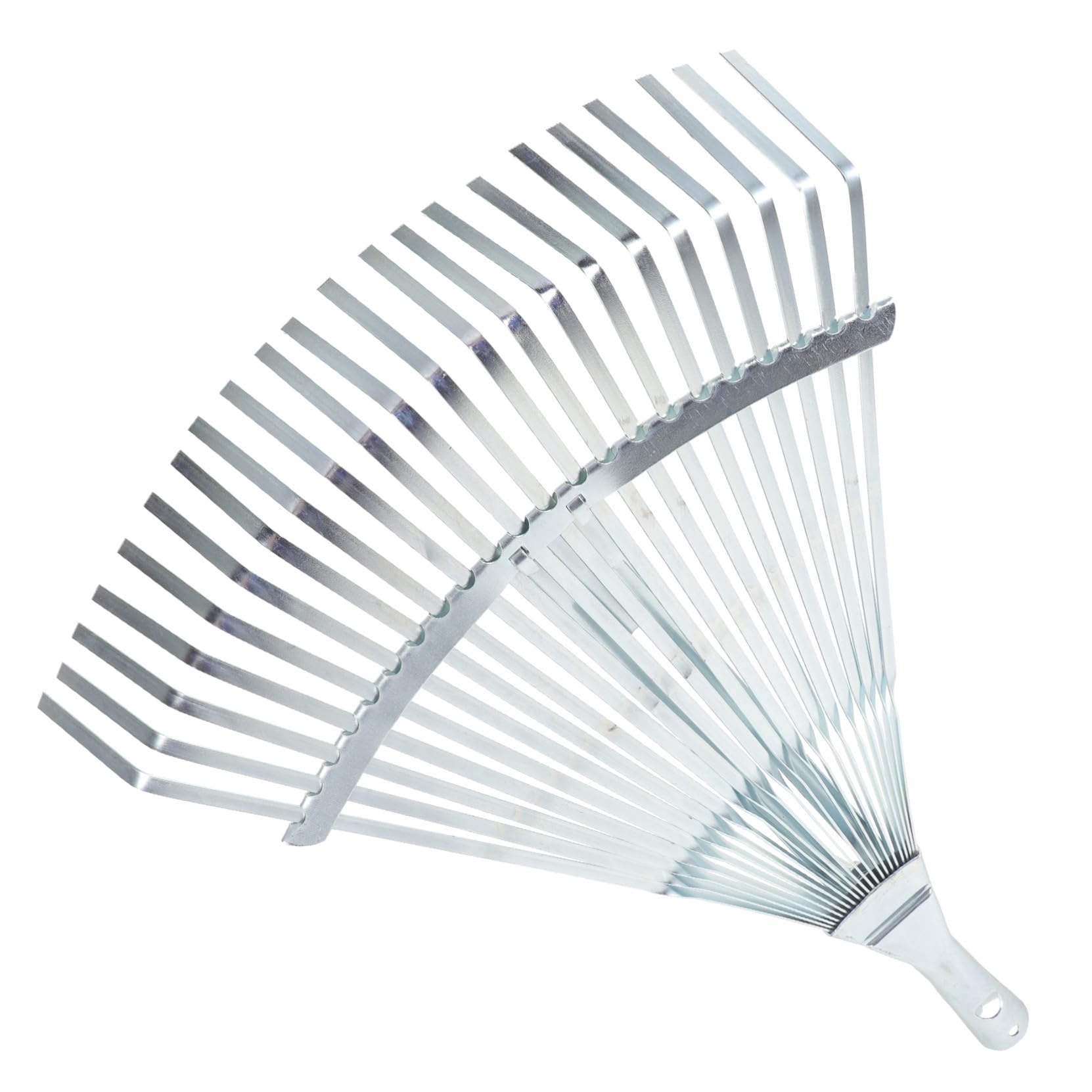 Rastrillo de Jardín Extensible Ajustable de Acero al Carbono, 29-46cm