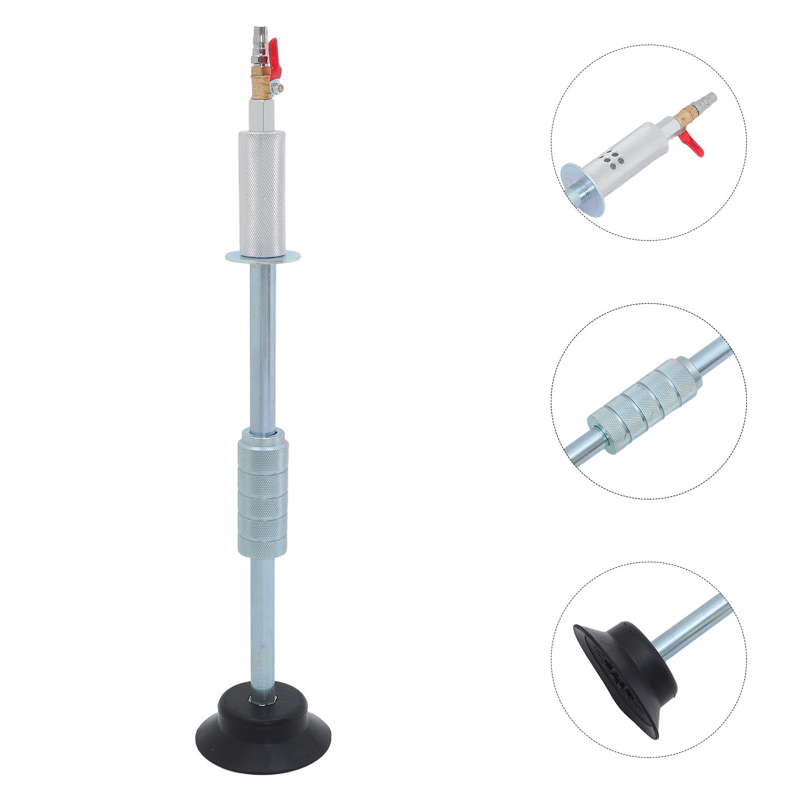 Ciieeo Extracteur de Bosses à Ventouse Pneumatique Marteau, Taille Moyenne, Kit de Débosselage Carrosserie pour Réparation Voiture, Entretien Automobile, Usage Professionnel