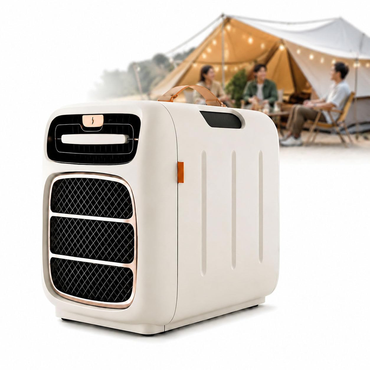 DIUNAOZI 4800 BTU Portable Air Conditioners, 2026 Upgraded 4-IN-1 Quiet Portable AC Unit with Remote, 420W Low Power, AC/DC 24V, Dehumidifier, Sleep Mode, 12H Timer, Remote Control,60°F-89°F