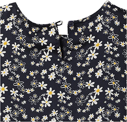 Image of Allen Solly Girl's Synthetic A-Line Knee-Length Dress