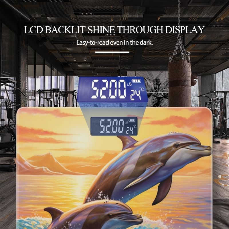 Báscula Digital para Peso Corporal con Pantalla LED miniatura 3
