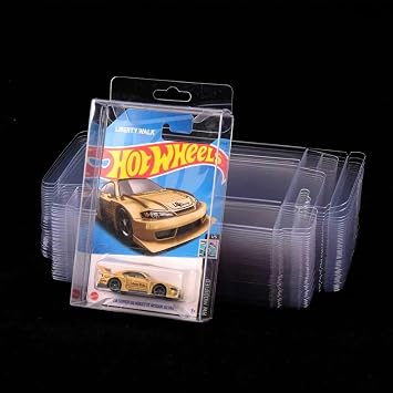 Hot Wheels & Matchbox Protector Display Case for Carded 164 Mainline Diecast Cars - 25 Pack | Assembly Required