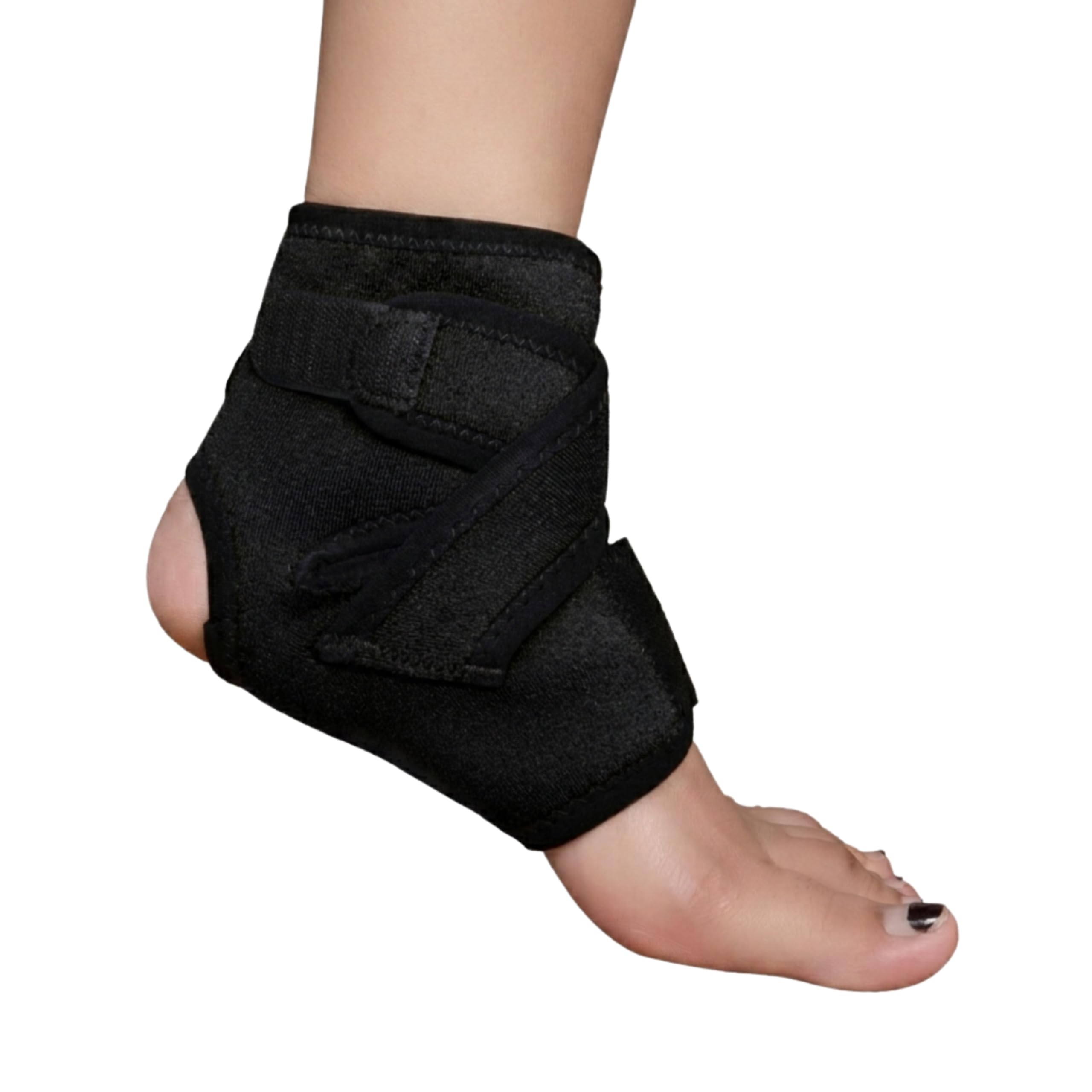 Wonder Care Ankle Support Band For Heel Pain Relief, Ankle Brace For Men/Women, Ankle Binder for Foot Support, Pain Relief, Ankle Belt/Cap Foot Support for Pain Relief - Free Size