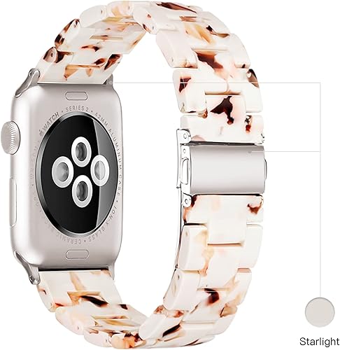 Miniatura 2 de Light House - Correa ligera de resina para Apple Watch, para hombre y mujer, compatible Series SE, 10, 9, 8, 7, 6, 5, 4, 3, 2, 1, Ultra 2, 1,