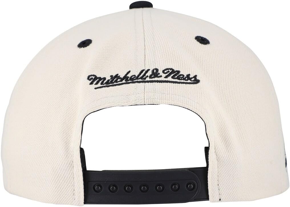 Mitchell & Ness St. Louis Cardinals MLB Evergreen Coop Snapback Hat Cap, Cream/Black - Image 4