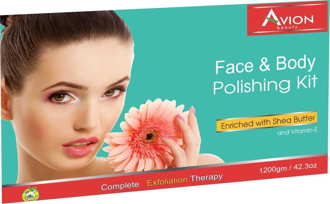Face and Body Polishing Kit for all skin type (1200 gm)