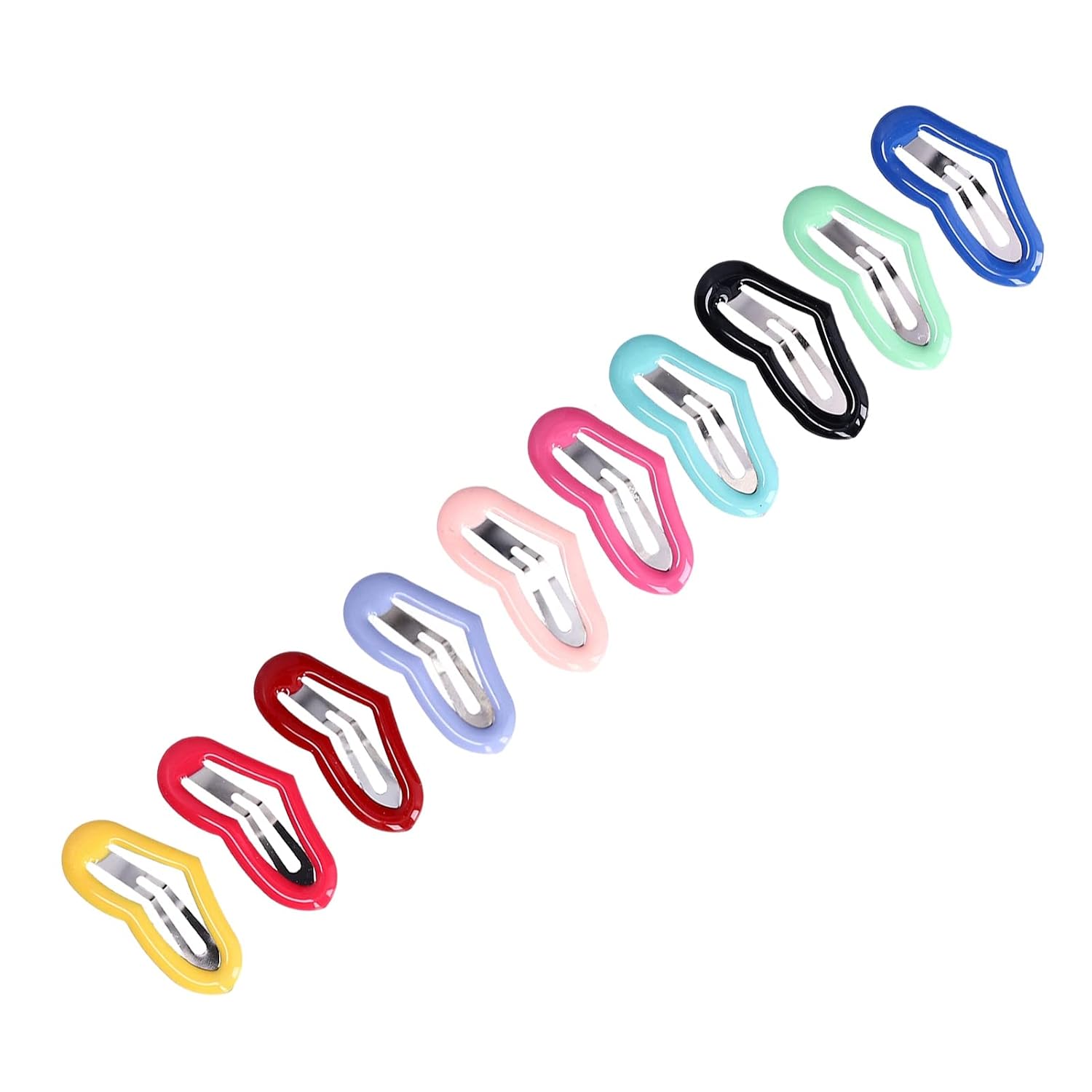 Zerodis Mini Pet Hair Clips Hair Accessories Colorful Pet Hairpins Puppy Snap Barrettes Decorative Grooming Headwear for Rabbit Chinchilla Guinea Pig Mini Clips 50 Pcs
