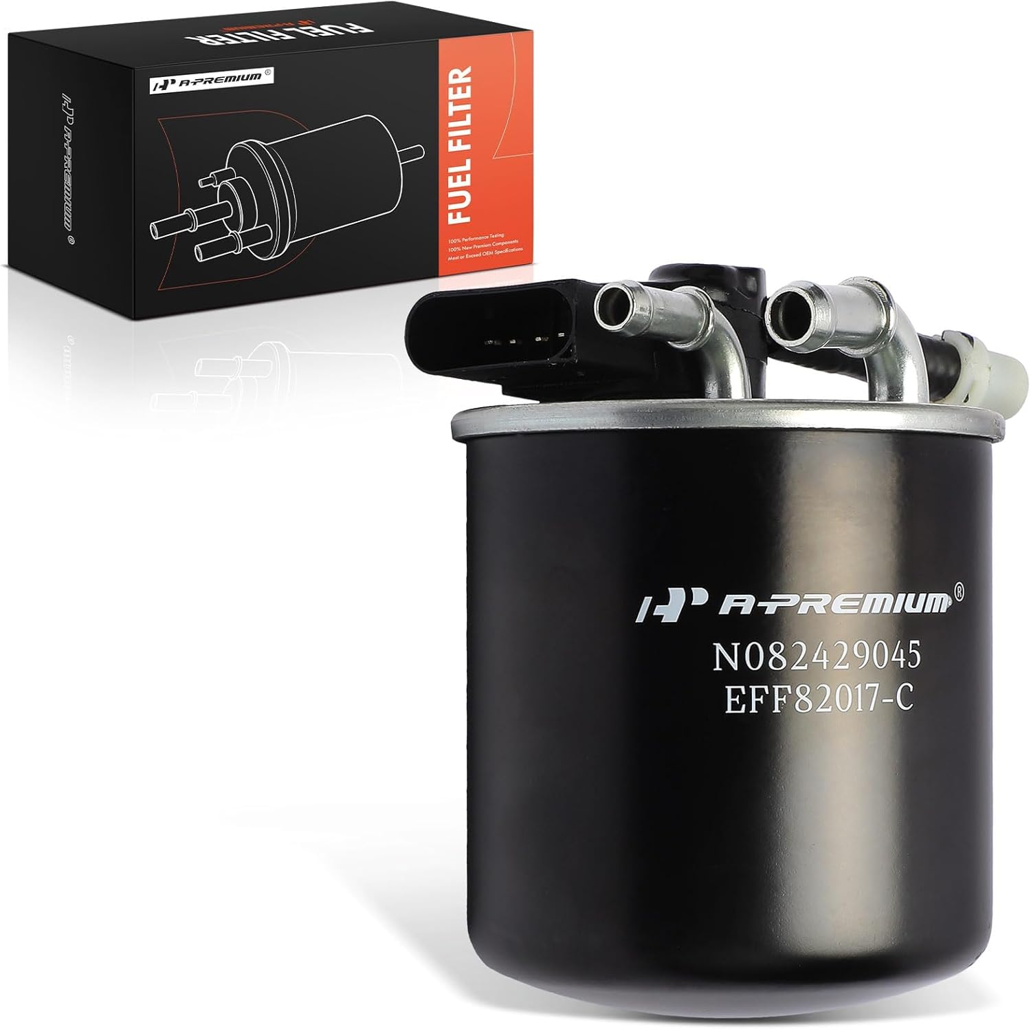 A-Premium Fuel Filter Compatible with Mercedes-Benz E250 2014-2016, GLK250 2013-2015, ML250 2015, 2.1L