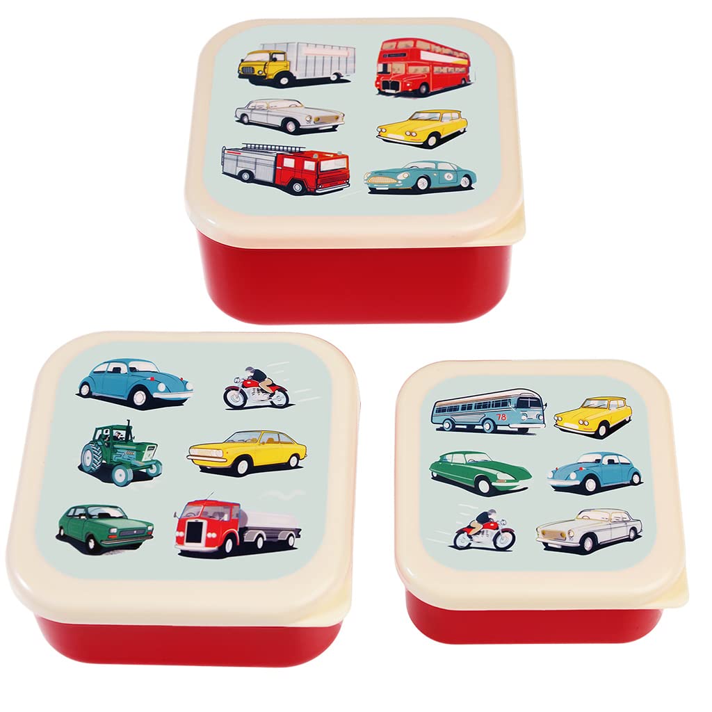Rex London Road Trip Snack Boxes (Set of 3)