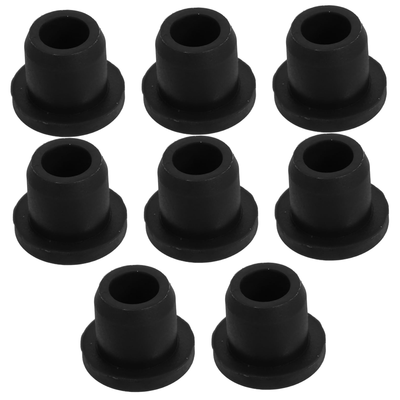 FUNOMOCYA Pack of High-Temperature Resistant Lab Bottle Stoppers Daily Use Black for Household Kitchen