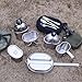 Goetland 304 Stainless Steel US Military Mess Kit Plate Set GI Type Outdoor Camping Hiking Picnic BBQ Beach