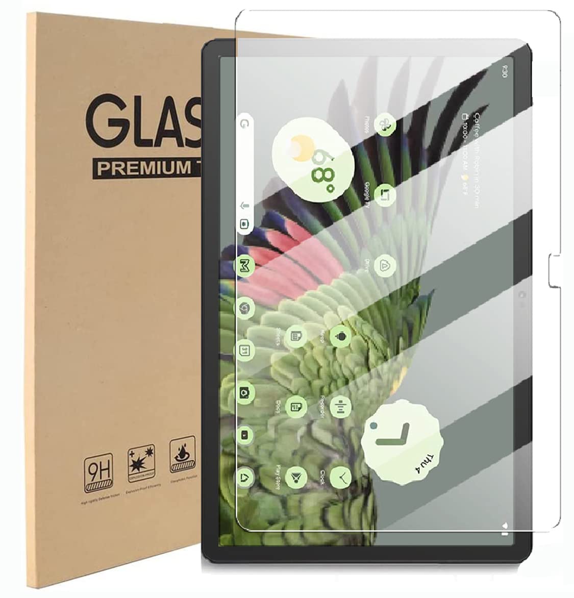 Google Pixel Tablet ガラスフィルム2枚入り