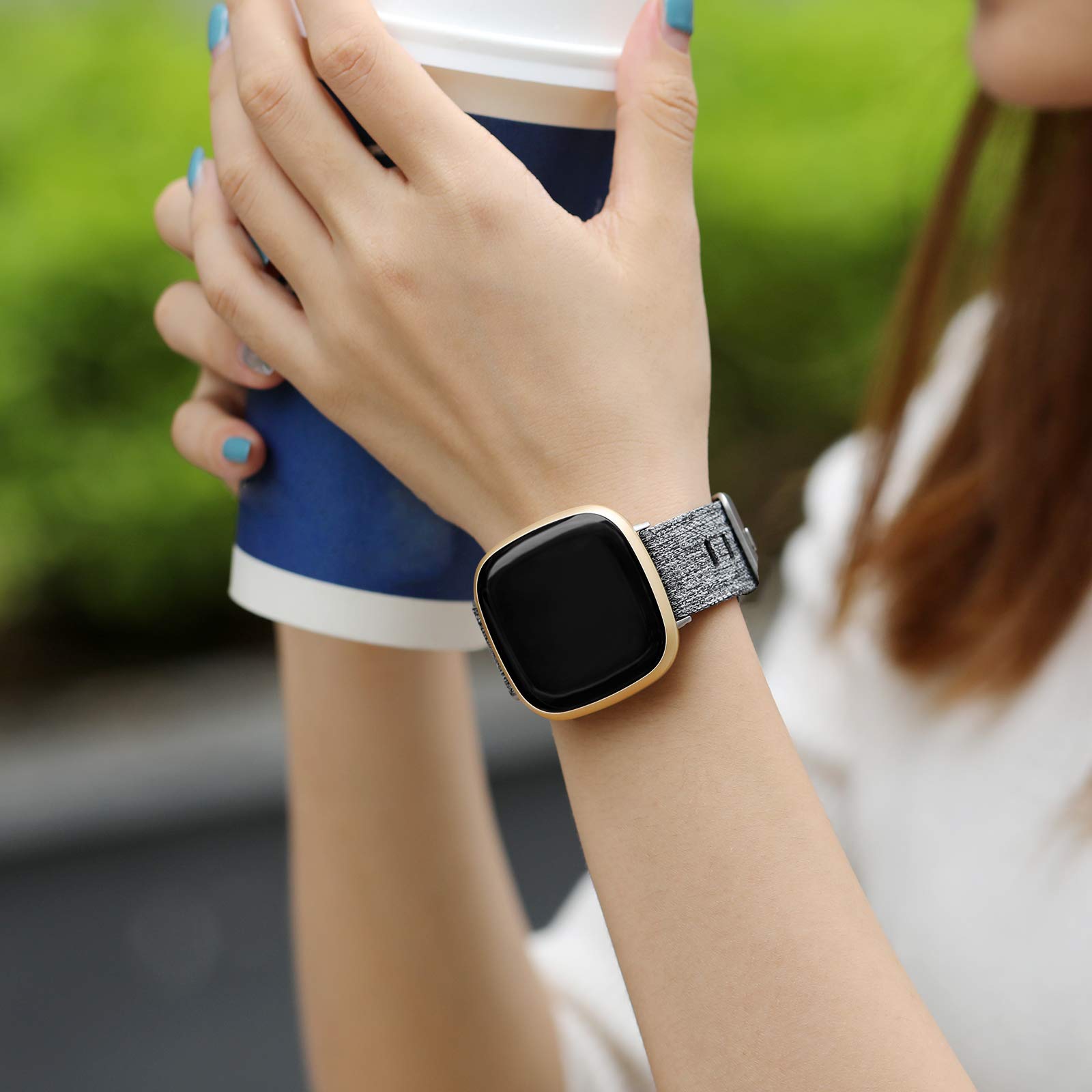 Aledan Copatible With Fitbit Sense Bands And Fitbit Versa 3 - Want It All