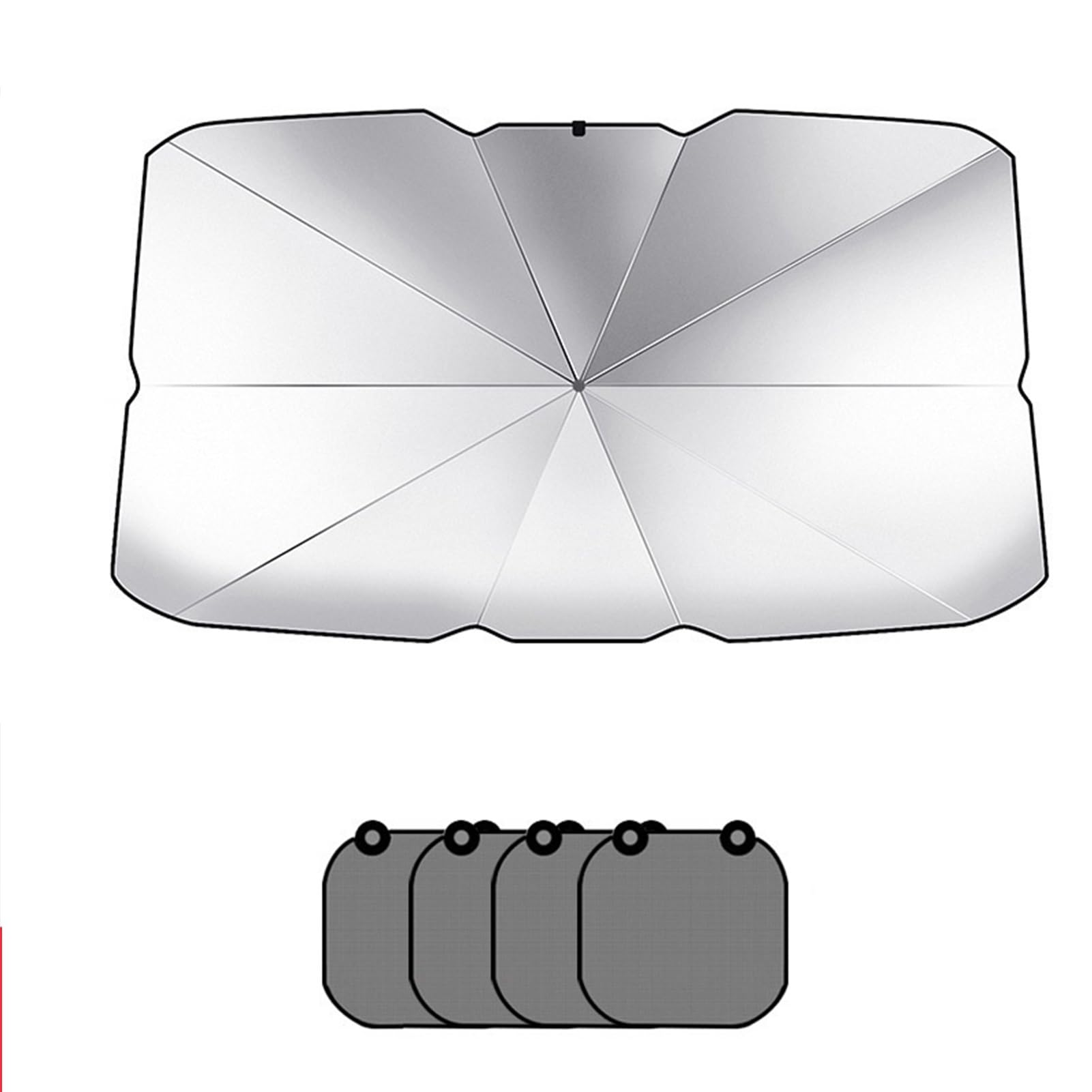 Pare soleil voiture pare brise avant pliable taille S pour petite berline et SUV compact