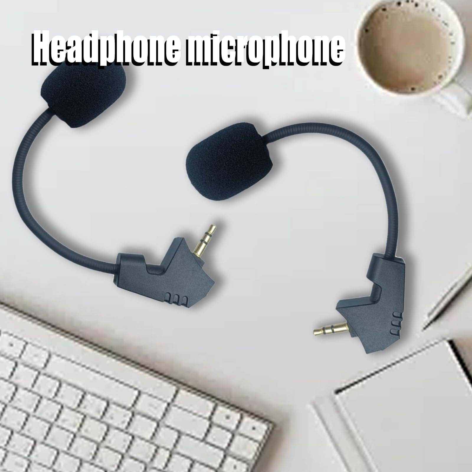 Flexible Gaming Headphone Microphone 3.5mm with Noise Cancelling Feature for Y480 Enhancing Sound