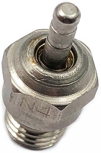 Miniatura 5 de FainWan 2 bujías incandescentes N4#4 NO.4 Medio Hot Spark 70117 Compatible con Tra-xxas Kyosho H-S-P HPI Red-cat 1/8 1/10 RC Nitro Motores Coche