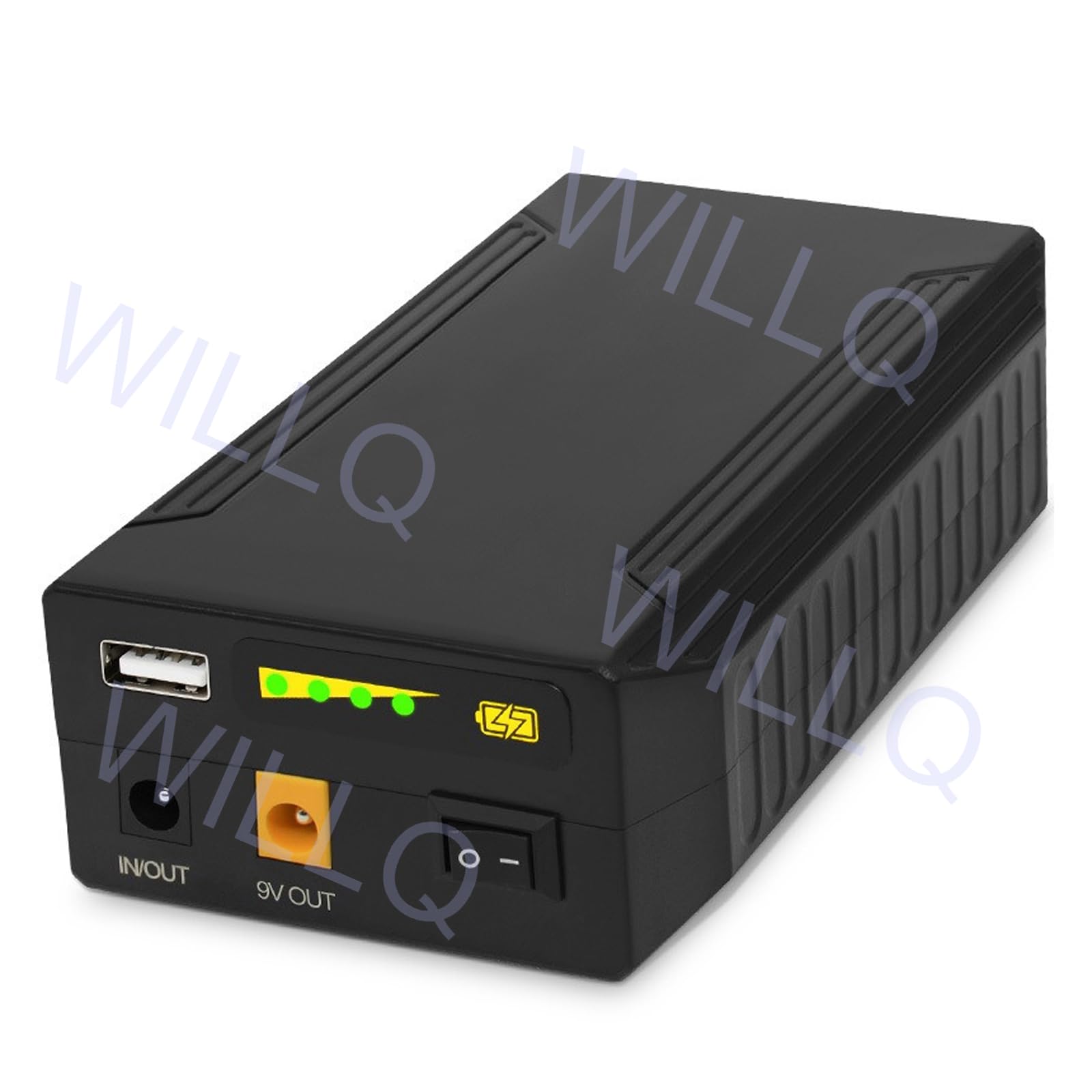 Batteria Ricaricabile 12V 18000mAh 23400mAh 28800mAh Portatile, con Uscita DC 5V/9V/12V, agli ioni di Litio Ideale per Strisce LED, telecamere sorveglianza, Router e tiralatte