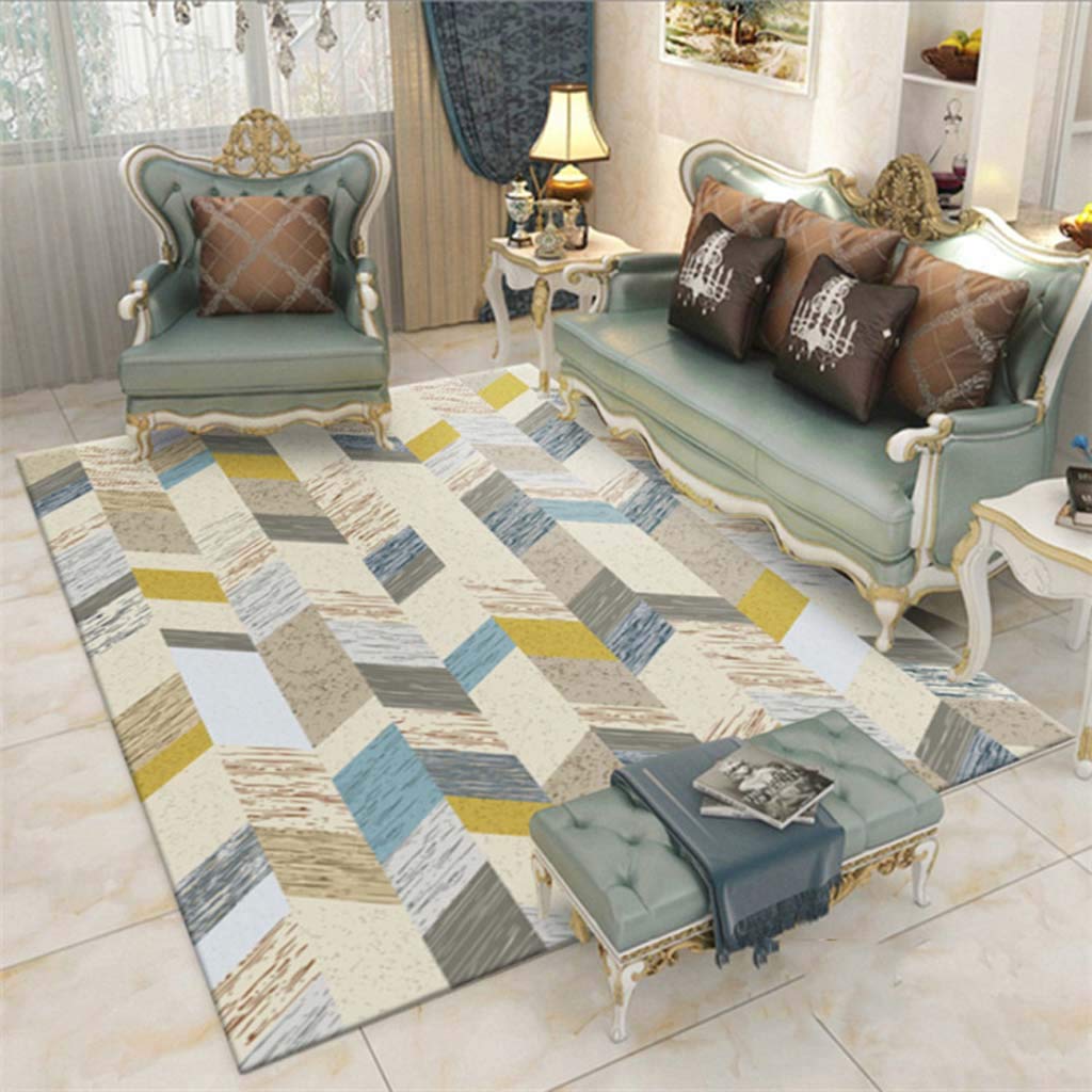 Tapis de porte en daim moderne et antidérapant pour entrée et chambre