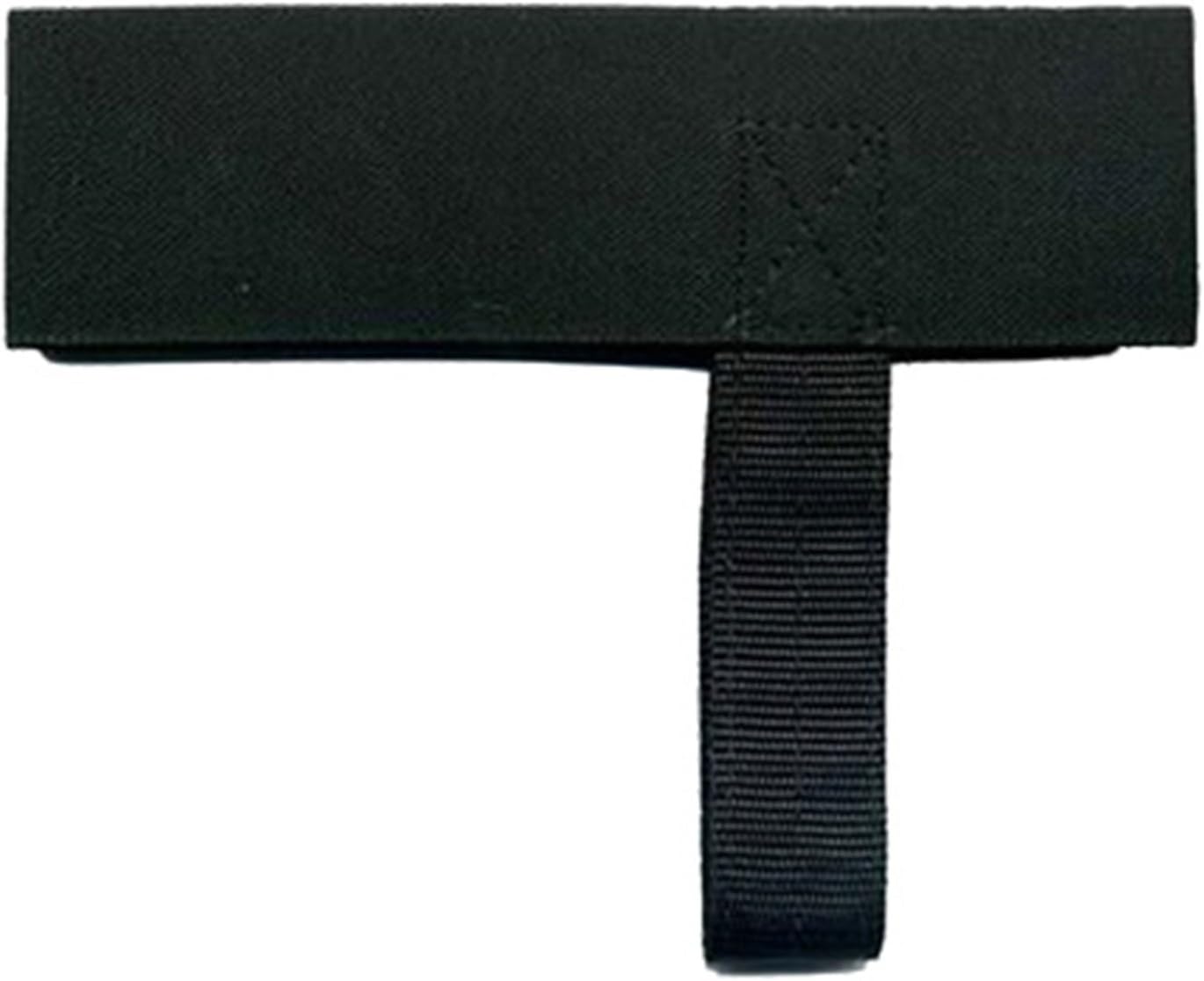 DeSantis Ankle Support Strap - Leg Holster Strap for Men and Women, Accessories for Concealment, Support Strap for Concealed Carry Ankle Gun Holsters, Adjustable Velcro - Ambidextrous, Black
